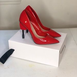 ALDO Cupidd Heart Heel Pumps, Red